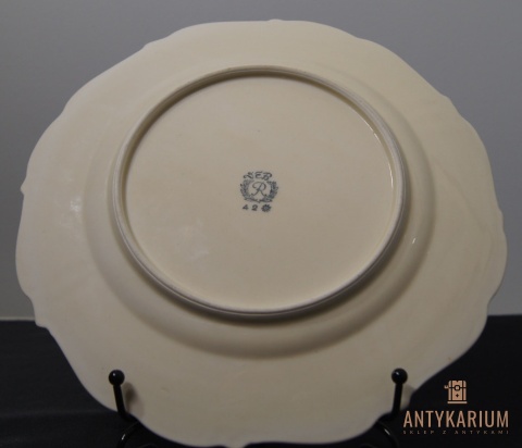 Patera talerz porcelana Reichenbach Turyngia lata 70