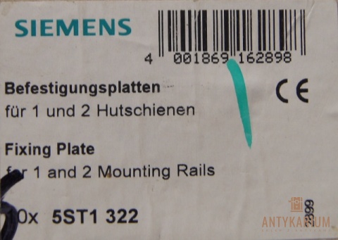 Płytka montażowa 125mm 5ST1 322 Siemens