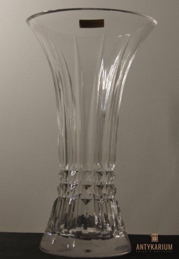 Duży kryształowy wazon Nachtmann