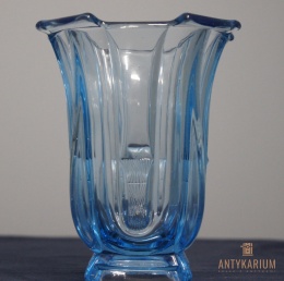 Wazon Art-Deco Huta Zawiercie lata 30