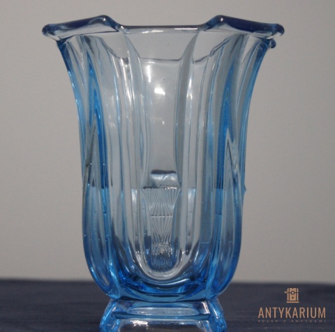 Wazon Art-Deco Huta Zawiercie lata 30