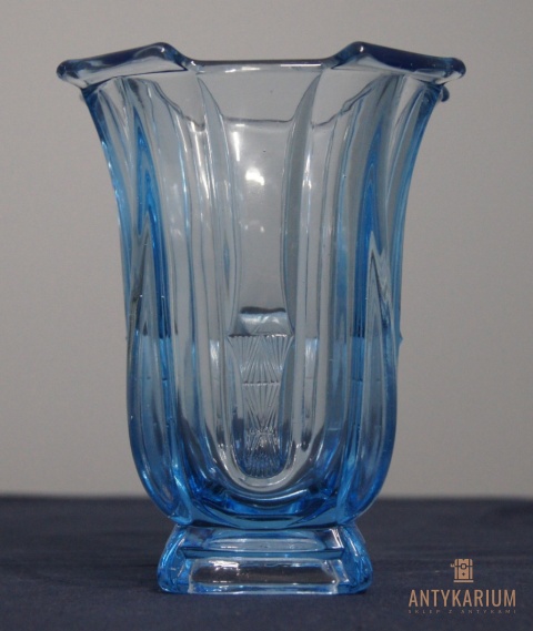 Wazon Art-Deco Huta Zawiercie lata 30