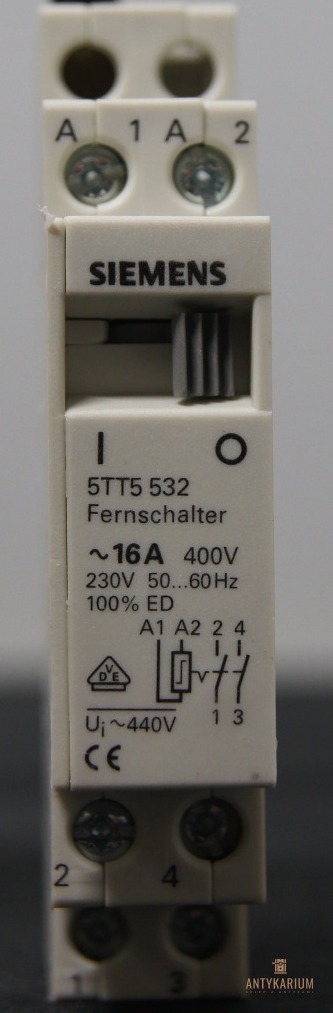 Przekaźnik zdalny 2-bieg 16A 5TT5 532 Siemens