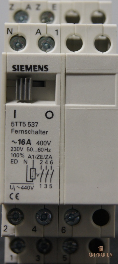 Przekaźnik zdalny bistabilny 16A 5TT5 537 Siemens