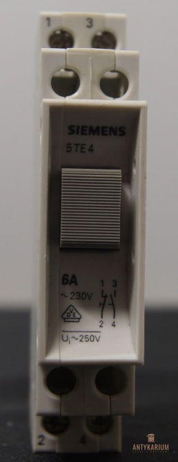 Przycisk 1NO 1NC 6A 230V 5TE4 700 Siemens