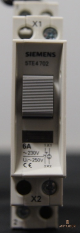 Przycisk z lampką sygn. 1no 6A 230V 5TE4 702 Siemens