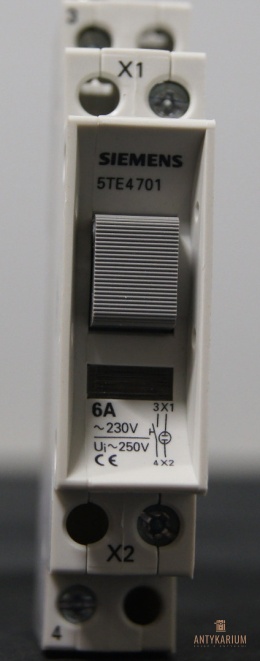 Przycisk z lampką sygn. 1z 6A 230V 5TE4 701 Siemens