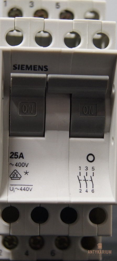 Rozłącznik 25A 400V 2-POL 5TE7 313 Siemens