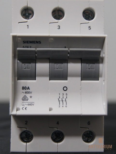 FR Rozłącznik 3P 80A -400V Siemens 5TE7 613