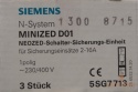Rozłącznik bezpiecznikowy Minized D01 1POL 2-16A 5SG7 713 Siemens