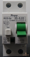 Różnicówka RCD 25A 30ma 1-pol KOPP