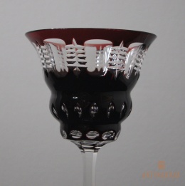 Rubinowy kielich Josephinen Szczytna lata 30