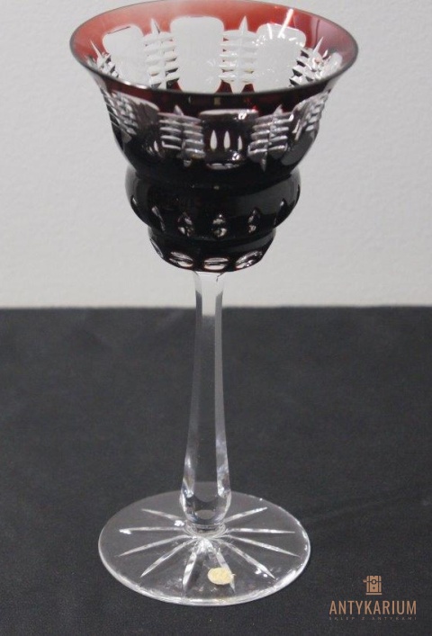 Rubinowy kielich Josephinen Szczytna lata 30