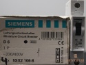 Wyłącznik bezpiecznik Siemens 5SX2 106-8 1pol D6