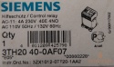 Stycznik 3TH20 40-0AFO7 Siemens AC 110 V 4NO