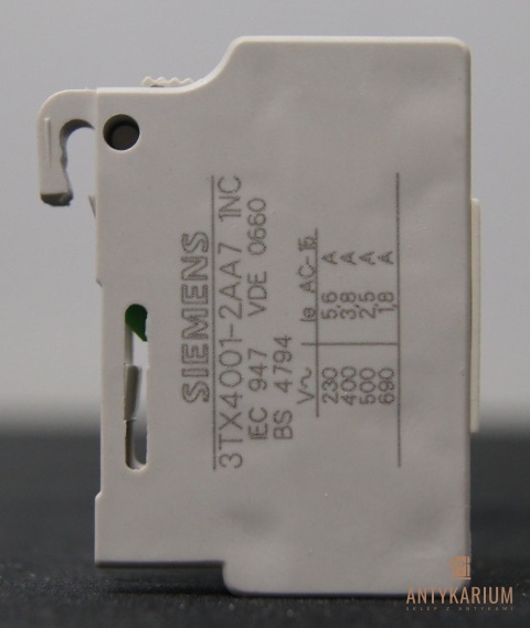 Styk pomocniczy 1NC 3TX4001-2AA7 Siemens