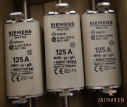 Wkładka bezpiecznika mocy SIEMENS 3NA3 032 NH0 125A