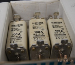 Wkładka bezpiecznika mocy SIEMENS 3NA3 030 100A