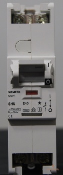 Wyłącznik Selektywny E40 1Pol Siemens 5SP3 740