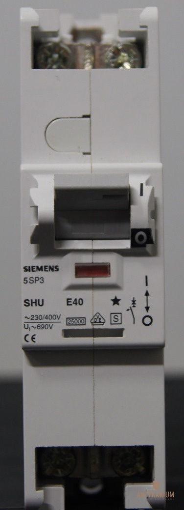 Wyłącznik Selektywny E40 1Pol Siemens 5SP3 740