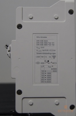 Wyłącznik Selektywny E40 1Pol Siemens 5SP3 740