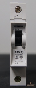 Wyłącznik bezpiecznik SIEMENS 5SX2 105-7 1Pol C0,5