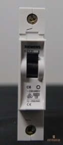 Wyłącznik bezpiecznik SIEMENS 5SX2 106-2 1Pol C6