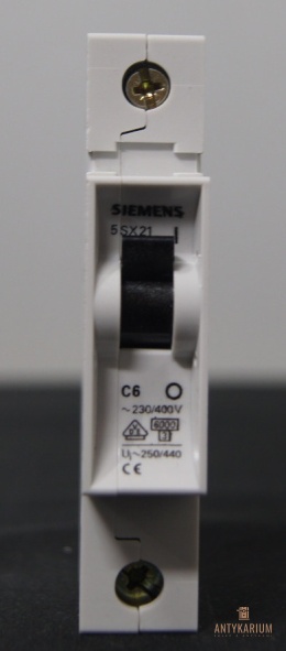 Wyłącznik bezpiecznik SIEMENS 5SX2 106-2 1Pol C6