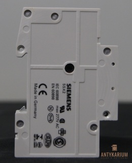 Wyłącznik bezpiecznik SIEMENS 5SX2 110-6 1Pol B10