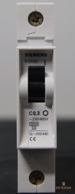 Wyłącznik bezpiecznik SIEMENS 5SX2 114-7 1Pol C0,3