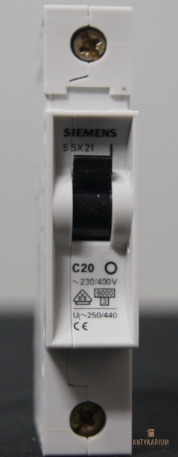 Wyłącznik bezpiecznik SIEMENS 5SX2 120-7 1Pol C20