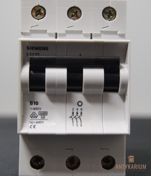 Wyłącznik bezpiecznik SIEMENS 5SX2 310-6 3 Pol B10