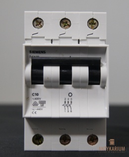 Wyłącznik bezpiecznik SIEMENS 5SX2 310-7 3Pol C10