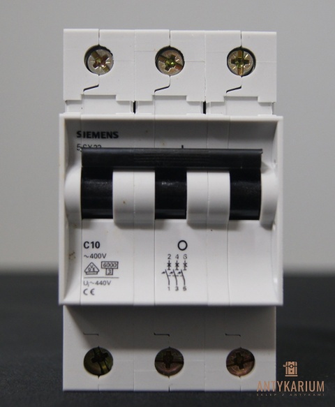 Wyłącznik bezpiecznik SIEMENS 5SX2 310-7 3Pol C10