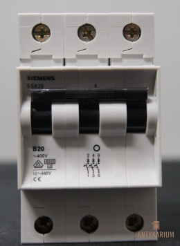 Wyłącznik bezpiecznik SIEMENS 5SX2 320-6 3 Pol B20