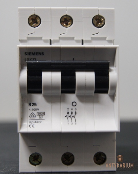 Wyłącznik bezpiecznik SIEMENS 5SX2 325-6 3 Pol B25
