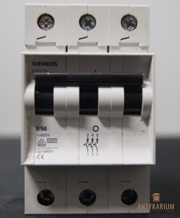 Wyłącznik bezpiecznik SIEMENS 5SX2 350-6 3Pol B50