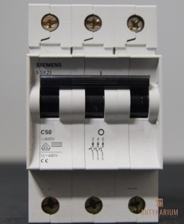 Wyłącznik bezpiecznik SIEMENS 5SX2 350-7 3Pol C50