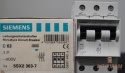 Wyłącznik bezpiecznik SIEMENS 5SX2 363-7 3Pol C63