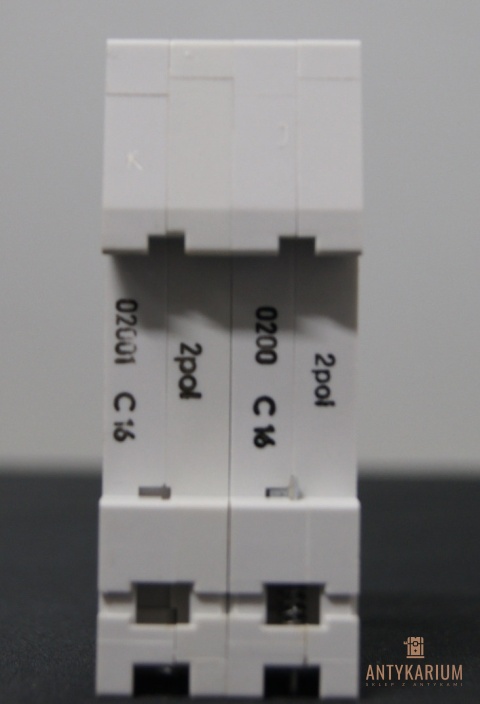 Wyłącznik , bezpiecznik Siemens 5SX2216-7 2Pol C-16