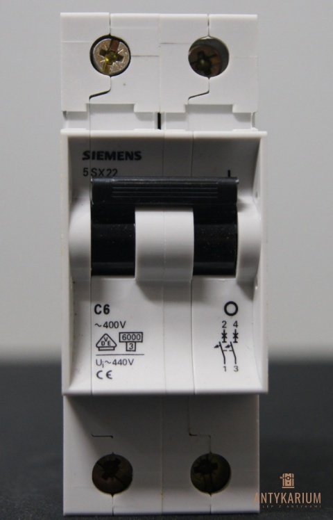 Wyłącznik bezpiecznik Siemens 5sx2 206-7 C6