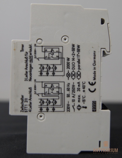 Wyłącznik czasowy 0-10 min 5TT1311 SIEMENS