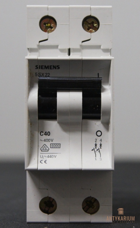 Wyłącznik bezpiecznik SIEMENS 5SX2 240-7 2Pol C40