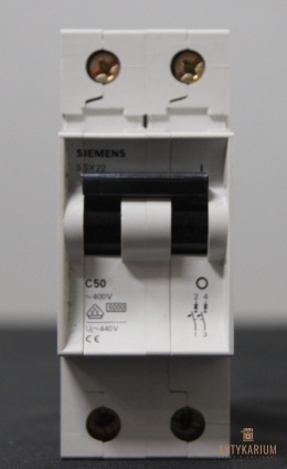 Wyłącznik bezpiecznik SIEMENS 5SX2 250-7 2Pol C50