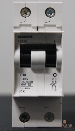 Wyłącznik bezpiecznik SIEMENS 5SX22 210-7 2Pol C10