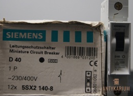 Wyłącznik bezpiecznik Siemens 5SX2 140-8 1-Pol D 40