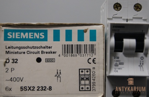 Wyłącznik bezpiecznik SIEMENS 5SX2 232-8 Pol D32