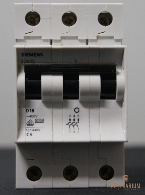 Wyłącznik bezpiecznik SIEMENS 5SX2316-8 3Pol D16