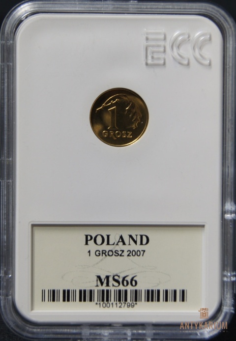 1 gr 2007r Grading MS66