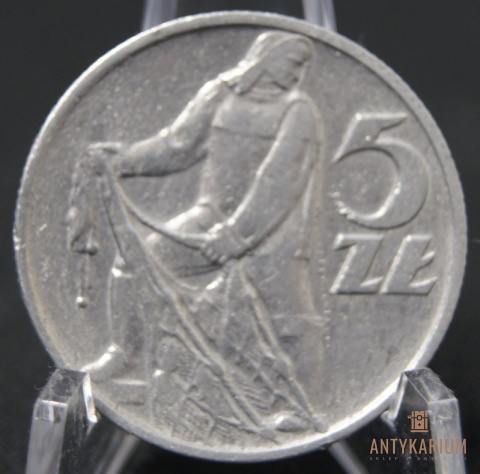 5 zł Rybak 1959r AL /495/